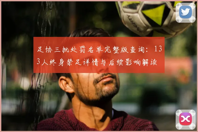 足协三批处罚名单完整版查询:133人终身禁足详情与后续影响解读